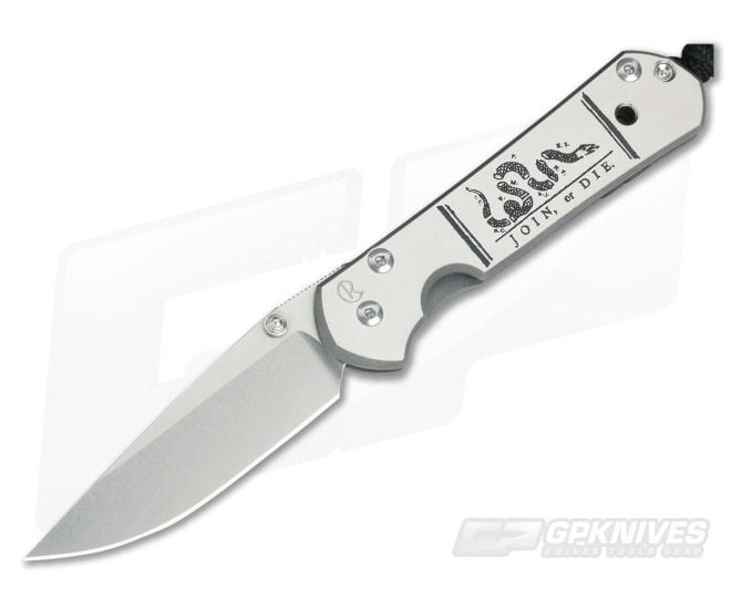 Chris Reeve Small Sebenza 21 CGG Join or Die - CRK-S21-1248