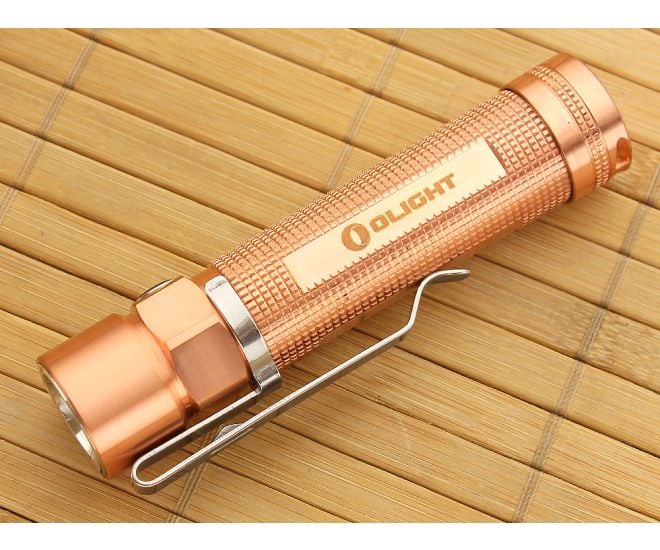 Olight S2-CU Copper Baton 950 Lumen LED Flashlight - OL-S2CU