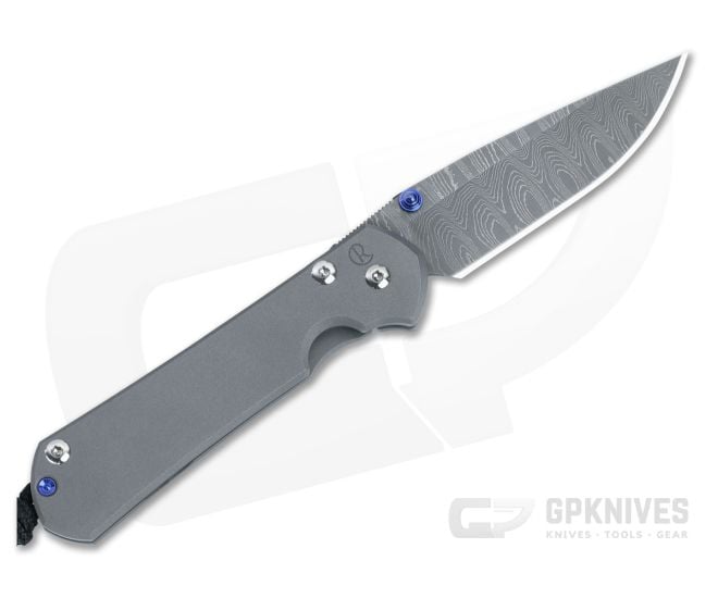 Chris Reeve Small Sebenza 31 Left Handed Ladder Damascus S31-1005 - CRK-S31-1005