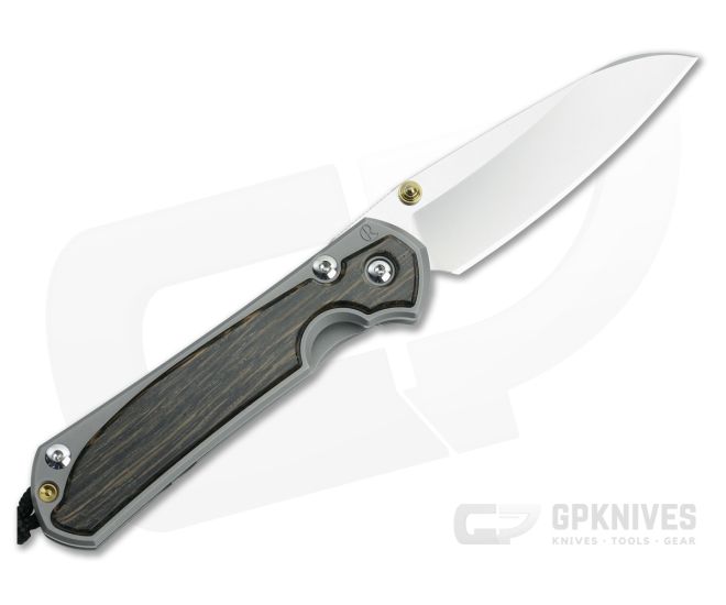 Chris Reeve Small Sebenza 31 Left Hand Insingo Bog Oak - CRK-S31-1125