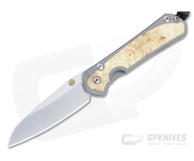 Chris Reeve Small Sebenza 31 Frame Lock Folder Box Elder Inlay MagnaCut Insingo S31-1126-003 - CRK-S31-1126-003