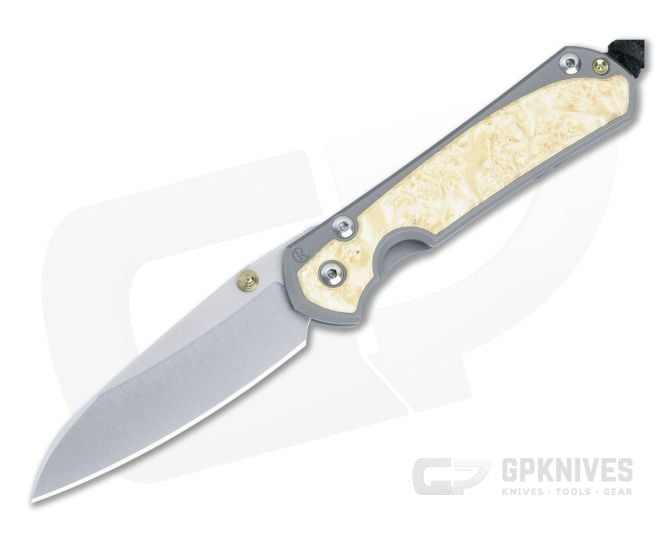 Chris Reeve Small Sebenza 31 Frame Lock Folder Box Elder Inlay MagnaCut Insingo S31-1126-007 - CRK-S31-1126-007