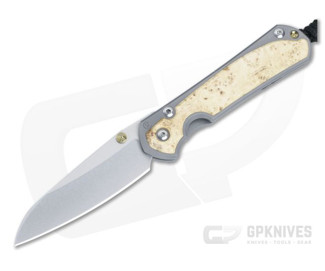 Chris Reeve Small Sebenza 31 Frame Lock Folder Box Elder Inlay MagnaCut Insingo S31-1126-008 - CRK-S31-1126-008