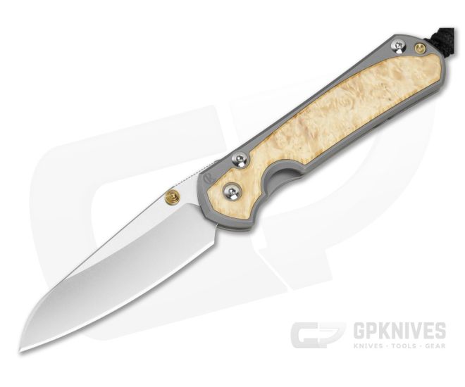 Chris Reeve Small Sebenza 31 Insingo Box Elder MIM Clip - CRK-S31-1126-183-001