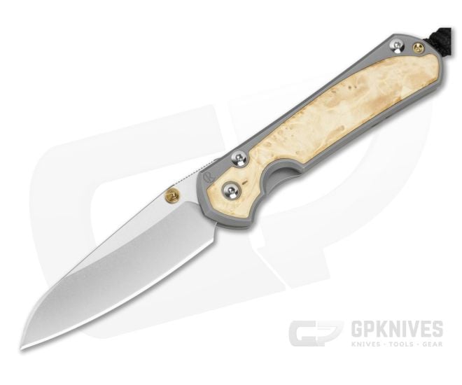 Chris Reeve Small Sebenza 31 Insingo Box Elder MIM Clip - CRK-S31-1126-183-003