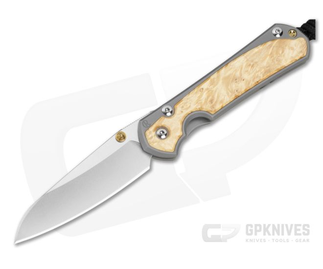 Chris Reeve Small Sebenza 31 Insingo Box Elder MIM Clip - CRK-S31-1126-183-007