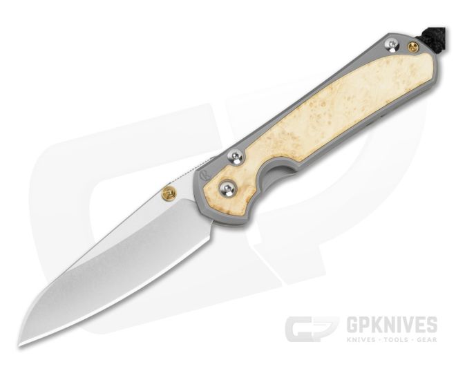 Chris Reeve Small Sebenza 31 Insingo Box Elder MIM Clip - CRK-S31-1126-183-008