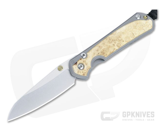 Chris Reeve Small Sebenza 31 Frame Lock Folder Box Elder Inlay MagnaCut Insingo S31-1126 - CRK-S31-1126