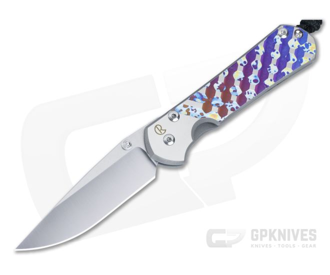 Chris Reeve Small Sebenza 31 Frame Lock Folder Unique Graphic Handle MagnaCut Drop Point S31-1400-015 - CRK-S31-1400-015