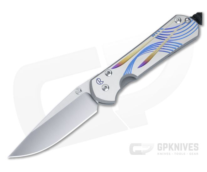 Chris Reeve Small Sebenza 31 Frame Lock Folder Unique Graphic Handle MagnaCut Drop Point S31-1400-016 - CRK-S31-1400-016