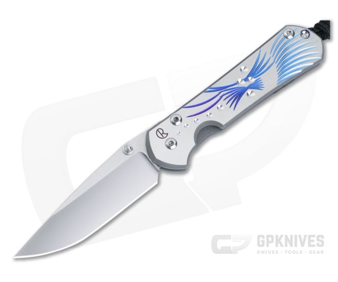 Chris Reeve Small Sebenza 31 Frame Lock Folder Unique Graphic Handle MagnaCut Drop Point S31-1400-017 - CRK-S31-1400-017