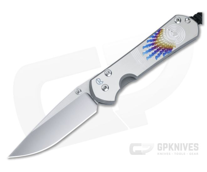 Chris Reeve Small Sebenza 31 Frame Lock Folder Unique Graphic Handle MagnaCut Drop Point S31-1400-021 - CRK-S31-1400-021