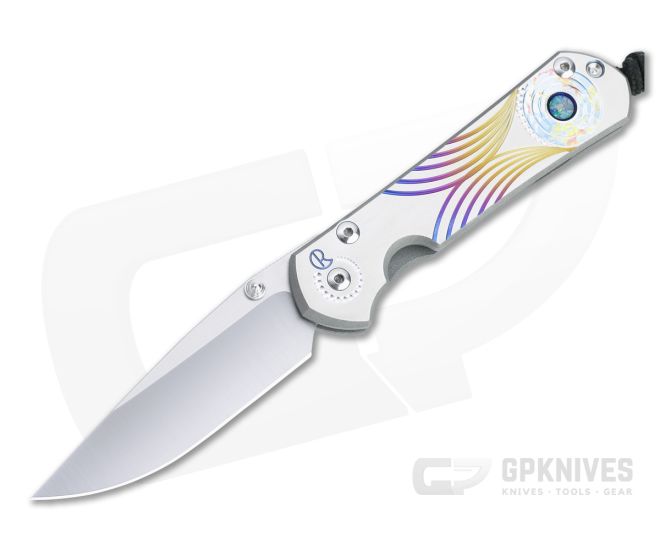 Chris Reeve Small Sebenza 31 S45VN Triple Mosaic Opal Unique Graphic Folder 013 - CRK-S31-1408-013