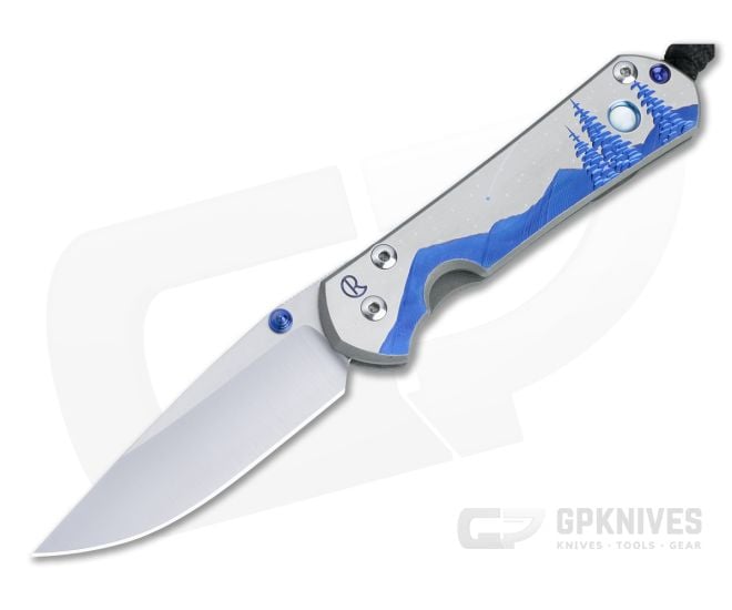 Chris Reeve Small Sebenza 31 S45VN MOP Shooting Star "Night Sky" Unique Graphic Folder 023 - CRK-S31-1408-023
