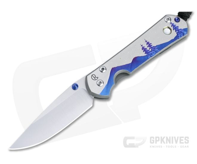 Chris Reeve Small Sebenza 31 S45VN MOP Big Dipper "Night Sky" Unique Graphic Folder 024 - CRK-S31-1408-024