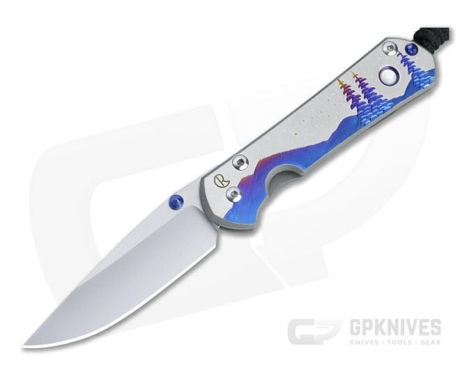 Chris Reeve Small Sebenza 31 S45VN MOP Big Dipper "Night Sky" Unique Graphic Folder 026 - CRK-S31-1408-026