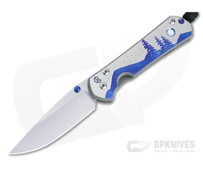 Chris Reeve Small Sebenza 31 S45VN MOP Big Dipper "Night Sky" Unique Graphic Folder 027 - CRK-S31-1408-027