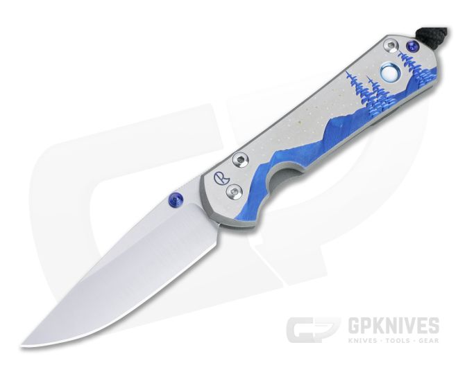 Chris Reeve Small Sebenza 31 S45VN MOP Big Dipper "Night Sky" Unique Graphic Folder 029 - CRK-S31-1408-029