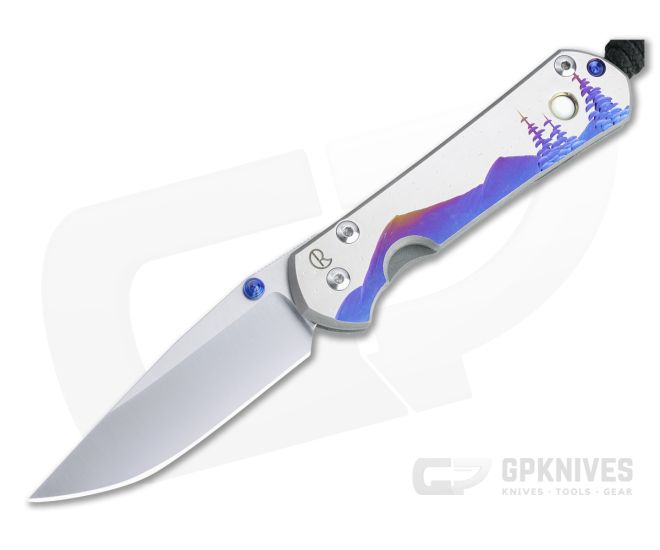 Chris Reeve Small Sebenza 31 S45VN MOP "Night Sky" Unique Graphic Folder 030 - CRK-S31-1408-030
