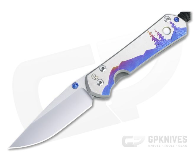 Chris Reeve Small Sebenza 31 S45VN MOP "Night Sky" Unique Graphic Folder 031 - CRK-S31-1408-031