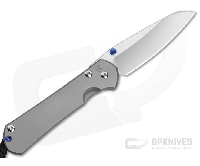 Chris Reeve Small Sebenza 31 Left Hand Insingo Glass Blasted - CRK-S31-1686