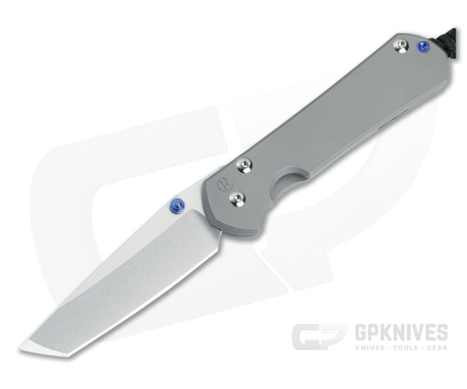 Chris Reeve Small Sebenza 31 Tanto Glass Blasted - CRK-S31-1687