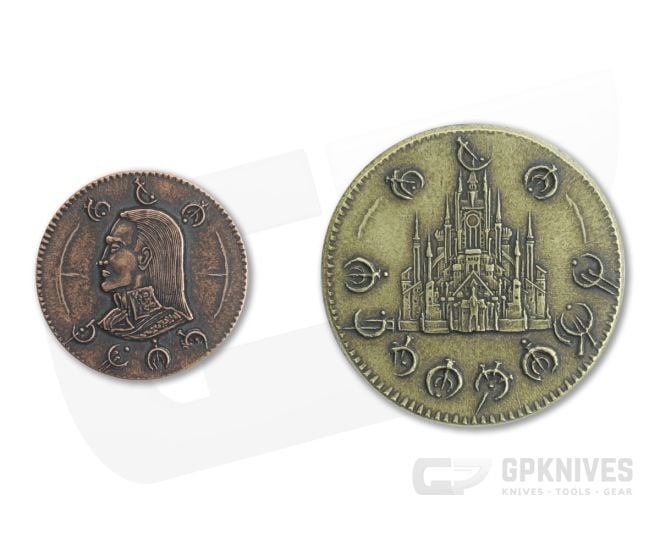 Shire Post Mint Mistborn Set #1 - Two Coins of The Final Empire Copper and Brass - SPM-SA-MB-SET01