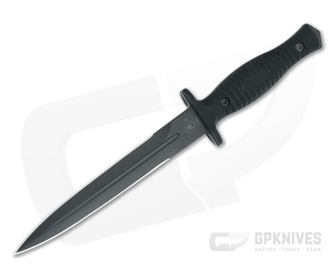 Spartan George V-14 Dagger Black Magnacut Black G10 - SB-27BKBKKYBK