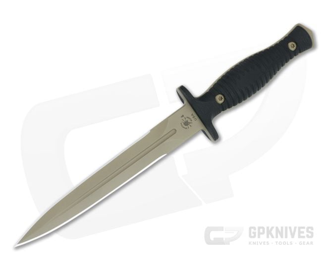Spartan George V-14 Dagger FDE Magnacut Black G10 - SB-27DEBKKYTN