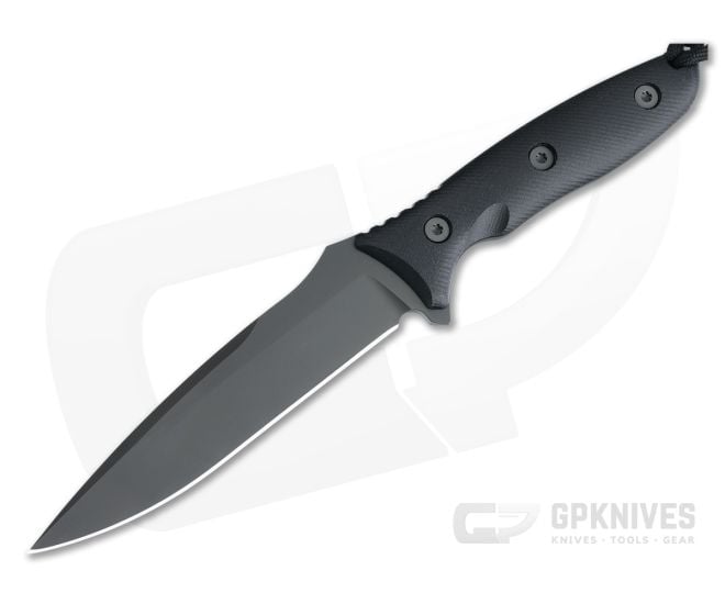 Spartan Blades Moros Black S45VN Black Canvas Micarta Kydex Sheath Fixed Blade 53BKBKKYBK - SB-53BKBKKYBK