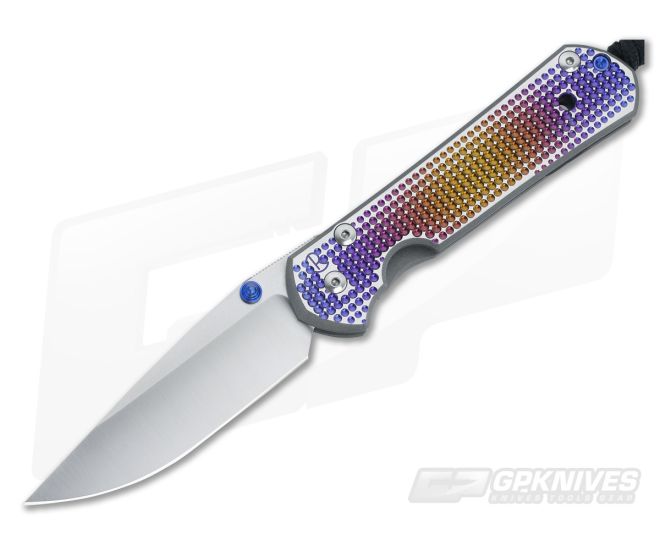 Chris Reeve Large Sebenza 21 Unique Graphic Spectrum Dots - CRK-SBLG-017