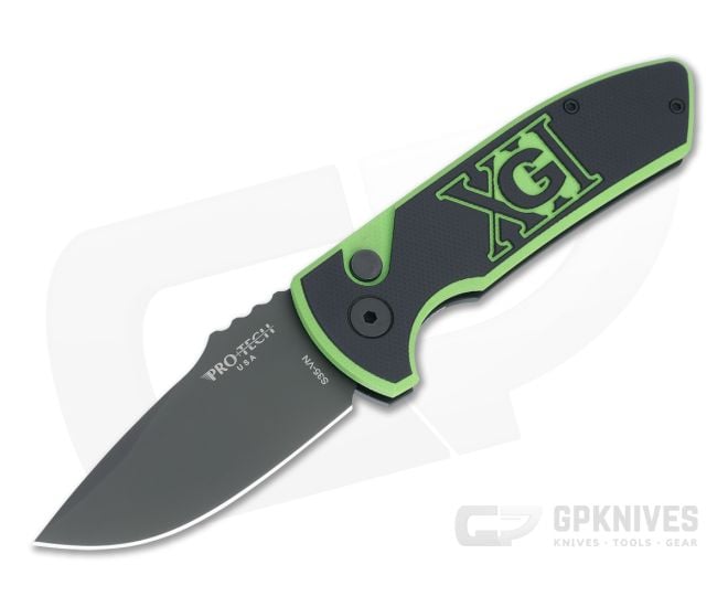 Protech SBR Les George Prototype USN Gathering XII G10 Top Automatic Knife - PT-SBR-USN-GXII-PROTO
