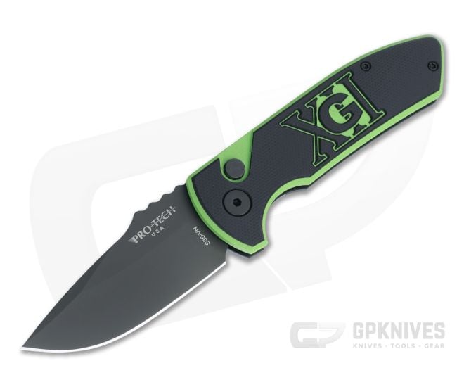 Protech SBR Les George USN Gathering XII G10 Top Automatic Knife - PT-SBR-USN-GXII