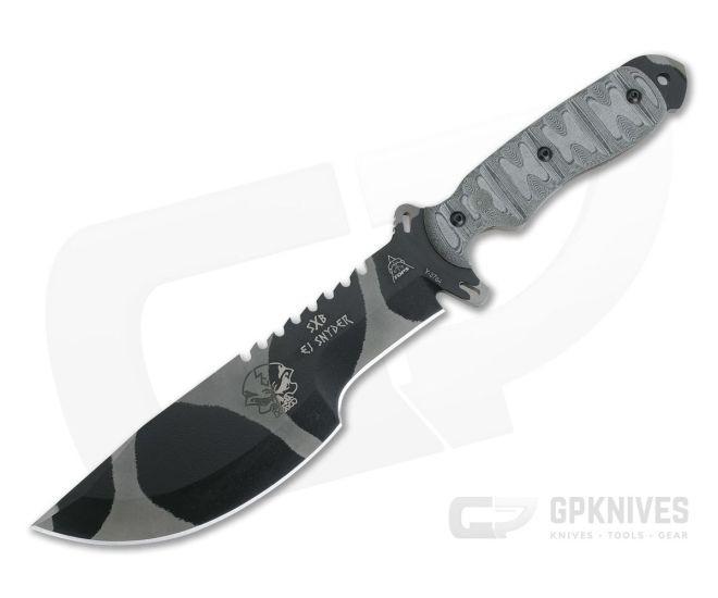 TOPS Knives SXB Camo Skullcrusher's Xtreme Blade by EJ Snyder - TP-SXB10-CAMO