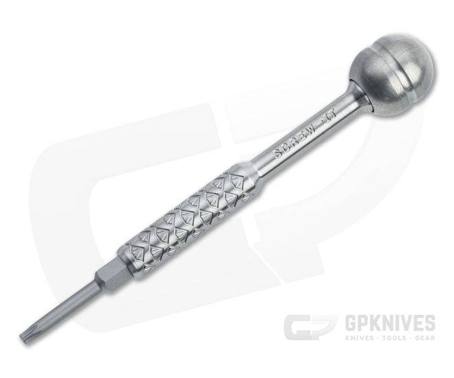 Steve Kelly Titanium Screw-It Precision Driver Titanium Ball - CU-SCREWIT-TI