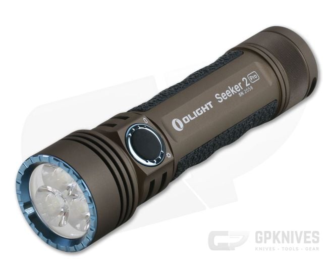 Olight Seeker 2 Pro Desert Tan Magnetic Rechargeable CW LED Flashlight 3200 lumens - OL-SEEKER-2-PRO-DT
