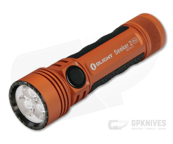 Olight Seeker 2 Pro Orange Magnetic Rechargeable CW LED Flashlight 3200 lumens - OL-SEEKER-2-PRO-OR