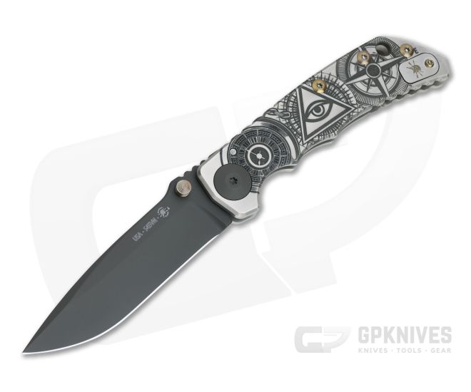Spartan Harsey Folder Oculus Special Edition Black PVD S45VN Folder - SB-SF5-028