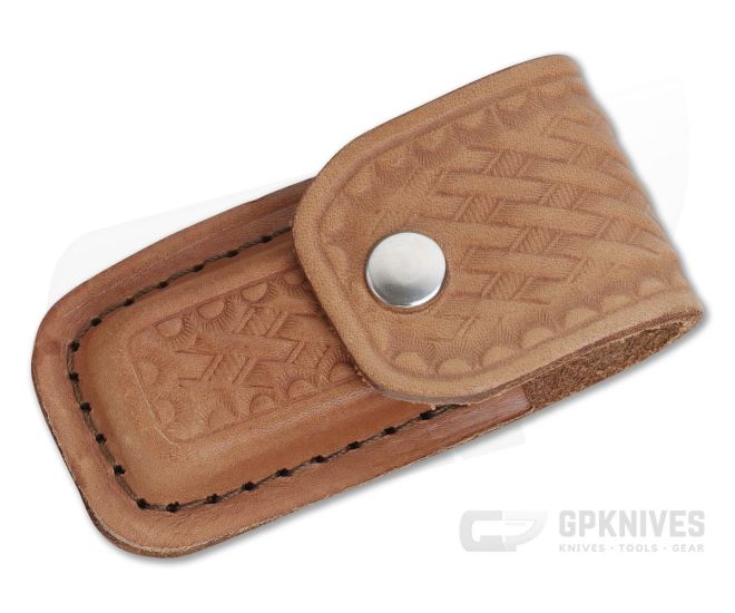Leather Belt Pouch 3" Tan - AC-SH203