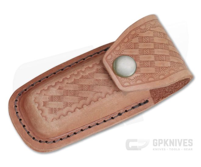 Leather Belt Pouch 4" Tan - AC-SH204