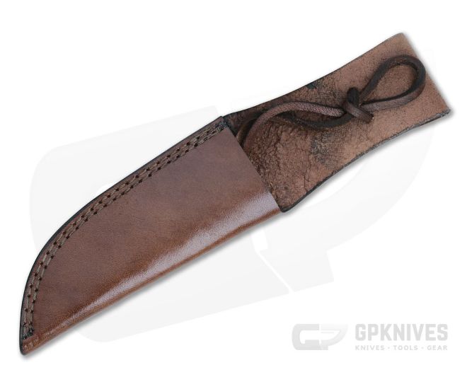 Leather Fixed Blade Knife Sheath 5.25" Tan - AC-SHE-660510