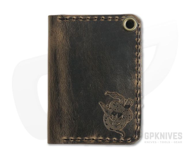 Hitch & Timber Sheepshank Crazy Horse Leather Bifold Wallet - HT-SHEEPSHANK-CH