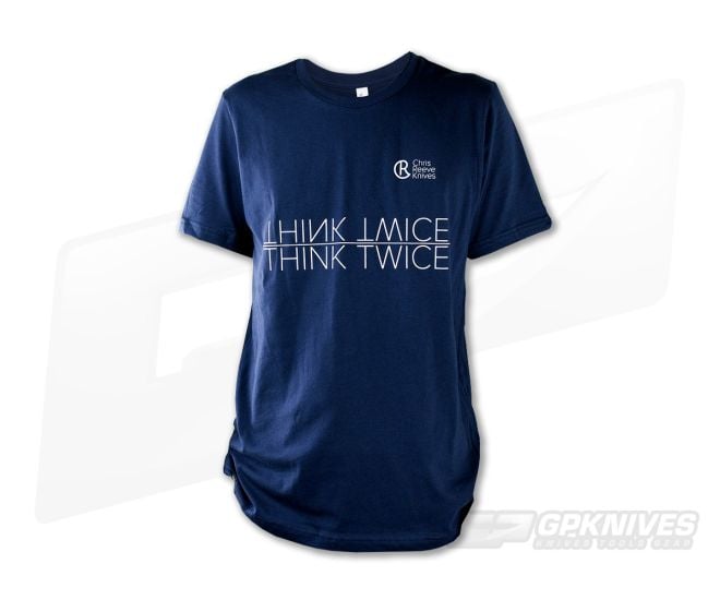 Chris Reeve T-Shirt Navy Blue X-Large - CRK-1009