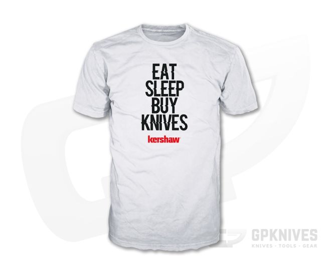 Kershaw Knives "Eat, Sleep, Buy Knives" Extra Large (XL) T-Shirt - KS-SHIRTKER2021XL