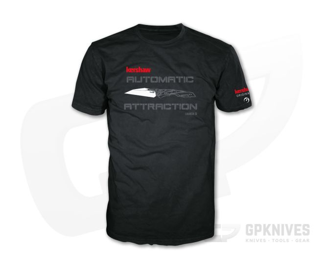 Kershaw Knives Launch 13 "Automatic Attraction" Extra Large XL T-Shirt - KS-SHIRTKERL13XL