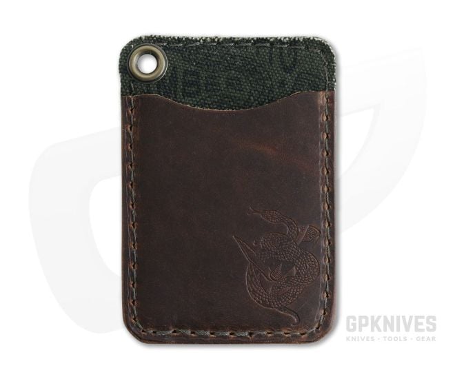 Hitch & Timber Short Fold Card Wallet Brown Nut Leather - HT-SHORTFOLD-BN
