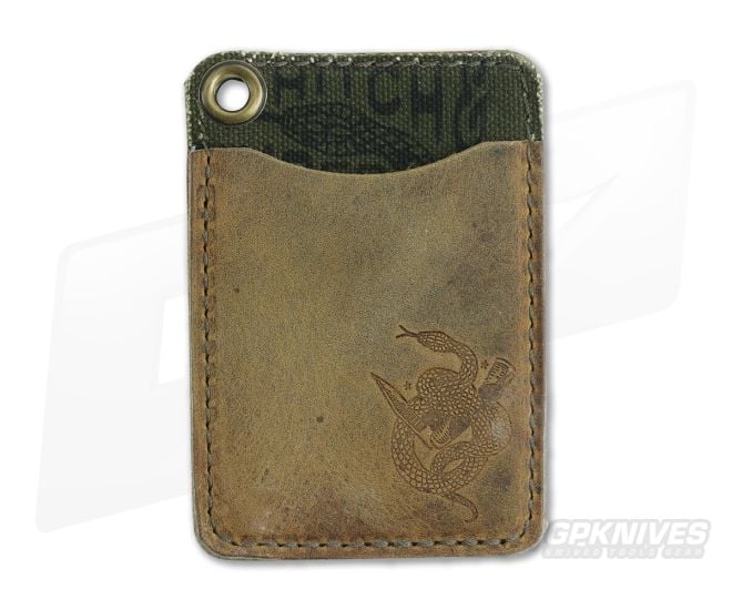 Hitch & Timber Short Fold Card Wallet Crazy Horse Leather - HT-SHORTFOLD-CH