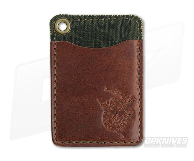 Hitch & Timber Short Fold Card Wallet Chestnut Leather - HT-SHORTFOLD-CN