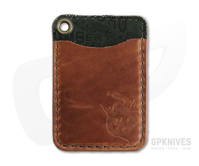 Hitch & Timber Short Fold Card Wallet English Tan Leather - HT-SHORTFOLD-ET