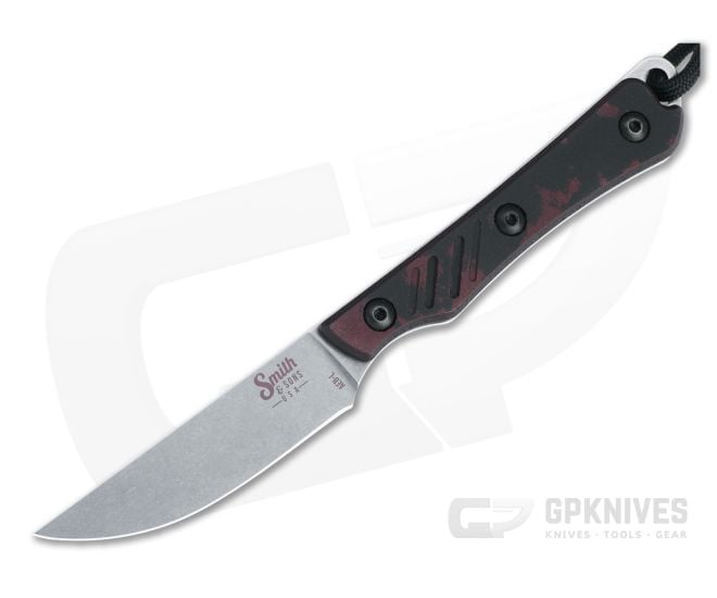 Smith & Sons Shoal Stonewashed AEB-L Lunar Eclipse Richlite Fixed Blade - SS-SM19506